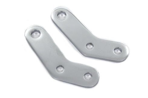 Wyatt Gatling Chrome Elevated Footpeg Mount Bracket Set - 27-0060