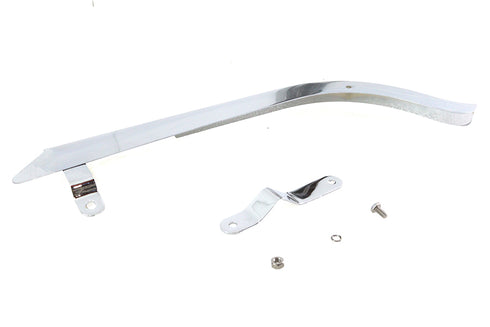 Wyatt Gatling Chrome Left Side Chain Guard - 27-0108