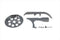 V-Twin Chrome Belt Guard Kit - 27-0157