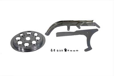 V-Twin Chrome Belt Guard Kit - 27-0157