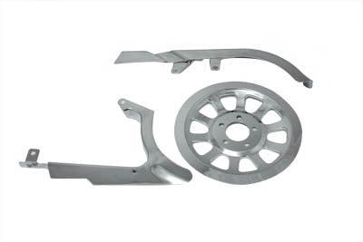 V-Twin Chrome Belt Guard Kit - 27-0160