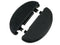 Wyatt Gatling Black Driver Half Moon Footboard Set - 27-0162