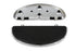 Wyatt Gatling Chrome Driver Half Moon Footboard Set - 27-0163