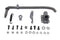 Wyatt Gatling Replica Parkerized Jiffy Kickstand Assembly Kit - 27-0172