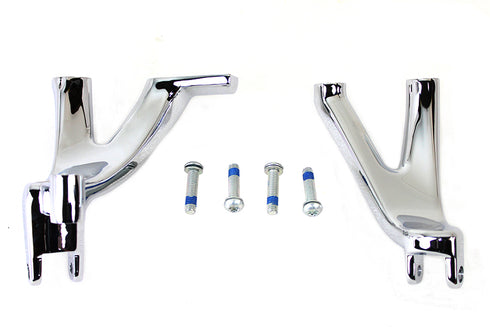 OE OE Standard Forward Control Mount Kit Chrome - 27-0180