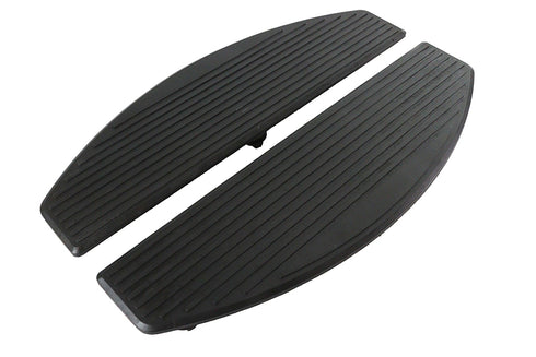 V-Twin M8 Footboard ISO Black Rubber Pad Set - 27-0218