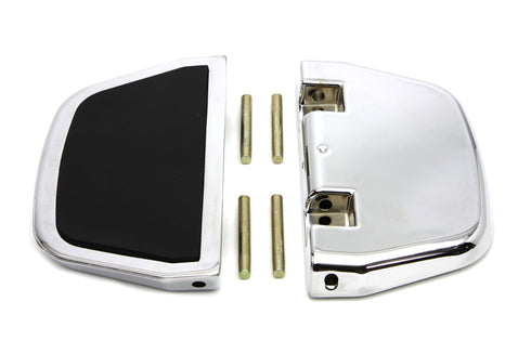 Wyatt Gatling Passenger Footboard Set Chrome - 27-0229