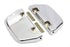 Wyatt Gatling Passenger Footboard Set Chrome - 27-0229