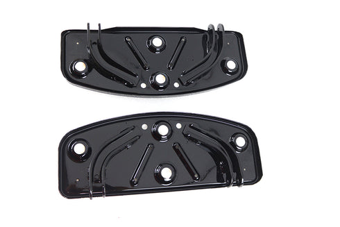 OE OE Driver Footboard Set Black 'D' Shape - 27-0249