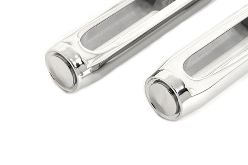 Wyatt Gatling Chrome Batique Style Footpeg Set - 27-0320