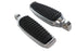 Wyatt Gatling Chrome Footpeg Set with Rubber Inlay - 27-0326