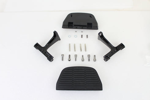 V-Twin Passenger Footboard Set Black - 27-0359