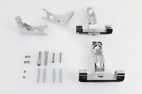 Wyatt Gatling Chrome Passenger Footboard Mount Kit - 27-0382