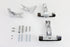 Wyatt Gatling Chrome Passenger Footboard Mount Kit - 27-0382