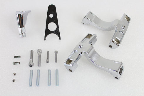 Wyatt Gatling Chrome Passenger Footboard Mount Kit - 27-0382
