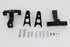 Wyatt Gatling Black Passenger Footboard Mount Kit - 27-0383