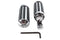 V-Twin Chrome Railer Style Footpeg Set - 27-0403