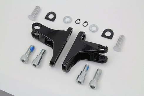Wyatt Gatling Black Rear Passenger Mini Footboard Mount Kit - 27-0441