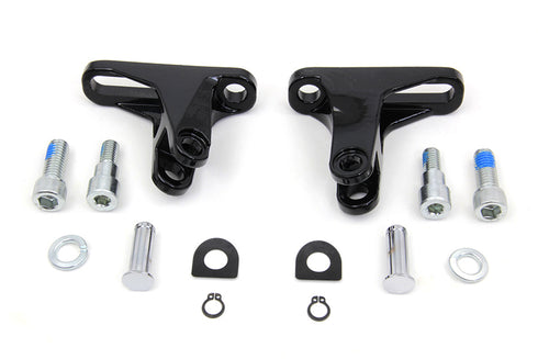 Wyatt Gatling Black Rear Passenger Mini Footboard Mount Kit - 27-0441
