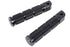 Wyatt Gatling Black Retro Passenger Footpeg Set - 27-0474