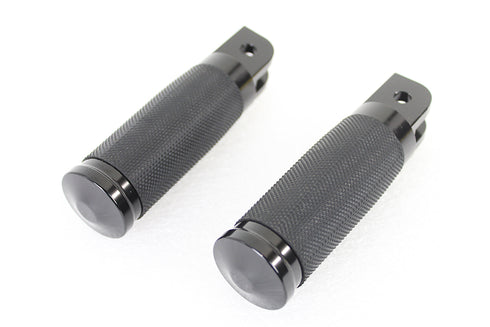 Wyatt Gatling Caliber Black Driver Footpeg Set - 27-0489