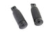 Wyatt Gatling Caliber Black Passenger Footpeg Set - 27-0491