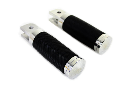 Wyatt Gatling Caliber Polished Driver Footpeg Set - 27-0493