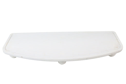 V-Twin M8 Footboard ISO White Rubber Pad Set - 27-0499