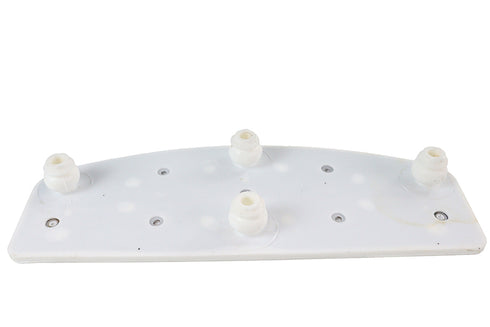 V-Twin M8 Footboard ISO White Rubber Pad Set - 27-0499