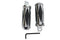 V-Twin Chrome Diamond Style Large Footpeg Set - 27-0556