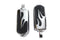 V-Twin Chrome Flame Style Footpeg Set - 27-0558