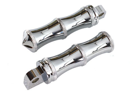 V-Twin Chrome Druid Style Footpeg Set - 27-0574