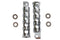 V-Twin Chrome Hole Shot Style Footpeg Set - 27-0585
