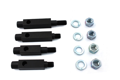 V-Twin Footboard Bracket Set Black - 27-0600