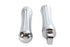 V-Twin Chrome Billet Batique Style Footpeg Set - 27-0603