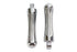 V-Twin Chrome Billet Batique Style Footpeg Set - 27-0603