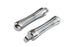 V-Twin Chrome Billet Batique Style Footpeg Set - 27-0603