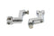 V-Twin Offset Footpeg Mount Kit Chrome - 27-0617