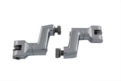 V-Twin Offset Footpeg Mount Kit Chrome - 27-0617