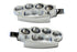 Wyatt Gatling Chrome Knuckle Footpeg Set - 27-0621