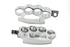 Wyatt Gatling Chrome Knuckle Footpeg Set - 27-0621