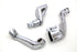 V-Twin Chrome Driver Replica Footpeg Mount Set - 27-0641