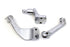 V-Twin Chrome Driver Replica Footpeg Mount Set - 27-0641