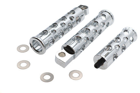 V-Twin Hole Shot Style Footpeg Kit - 27-0677