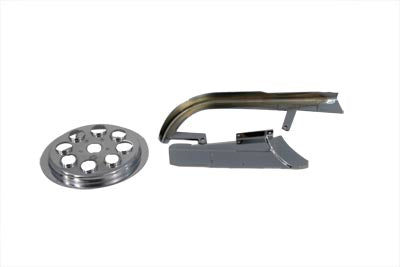 V-Twin Chrome Belt Guard Kit - 27-0679