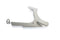 V-Twin Chrome Rear Belt Guard Lower - 27-0687