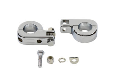 V-Twin Billet Footpeg Mount Set - 27-0698