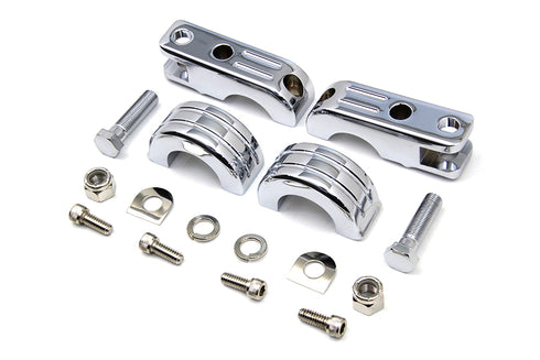 V-Twin Billet Footpeg Mount Set - 27-0698