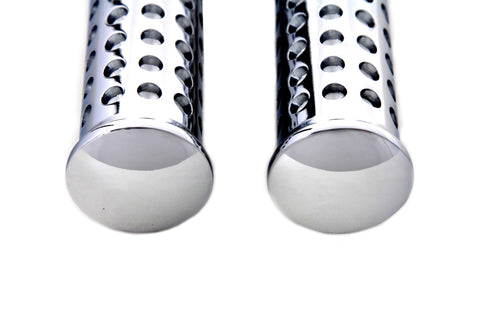 Wyatt Gatling Chrome Micro Holes Footpeg Set - 27-0721