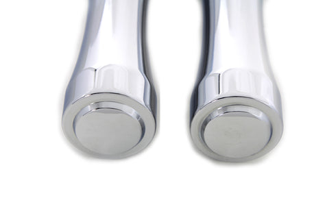 Wyatt Gatling Chrome Contour End Footpeg Set - 27-0725